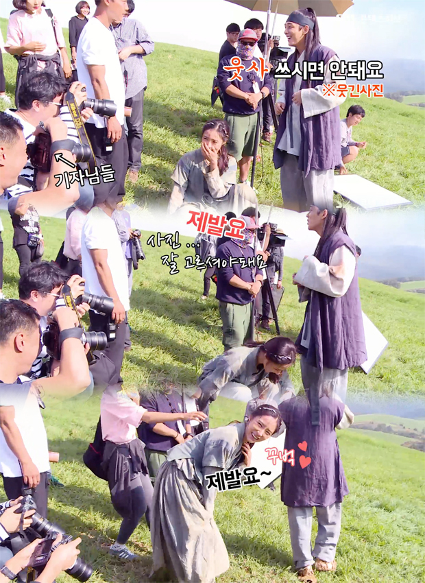 [육룡이나르샤] 낭만커플 초원 추격씬 메이킹 | 인스티즈