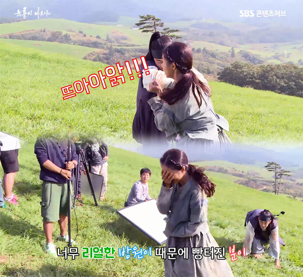 [육룡이나르샤] 낭만커플 초원 추격씬 메이킹 | 인스티즈