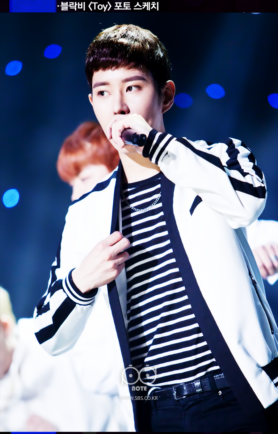 블락비 TOY 포토 스케치 비범 개인 사진