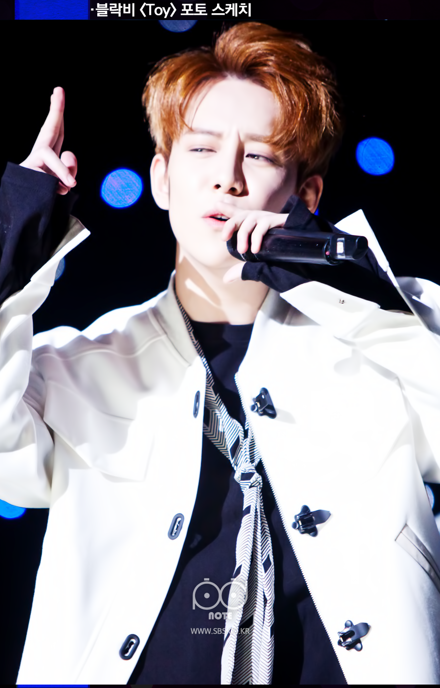 블락비 TOY 포토 스케치 박경 개인 사진