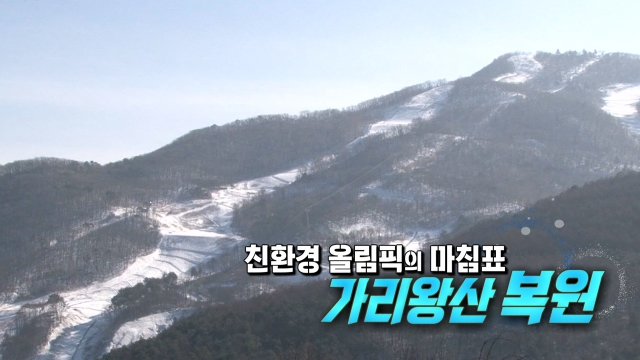 826회 친환경 올림픽의 마침표 가리왕산 복원 썸네일