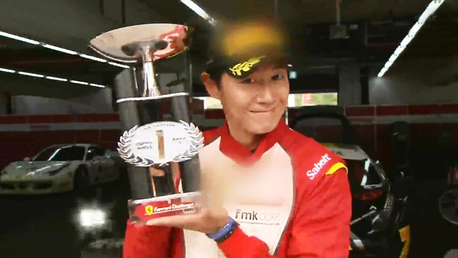 카레이서로 변신한 연정훈, 우승 차지!