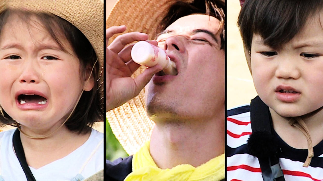 리키 김, 아이들 간식 뺏어 먹는 '흔한 아빠'의 모습(태린,태오네) 썸네일