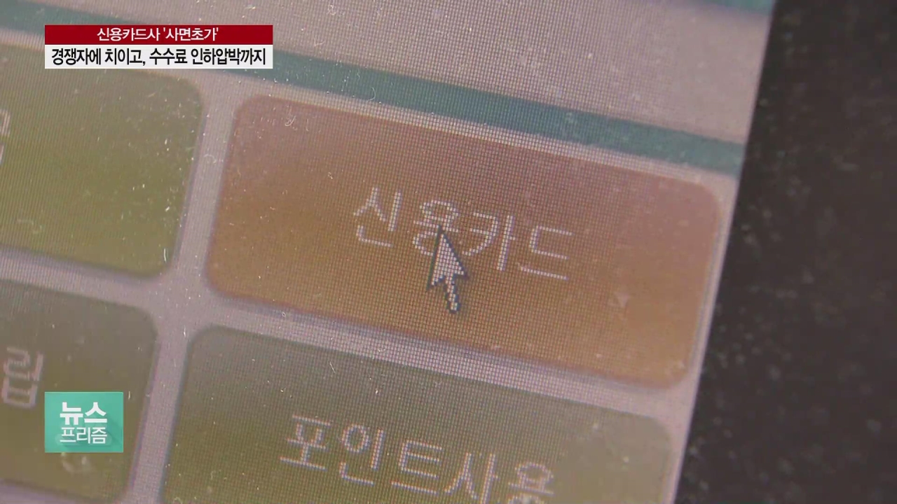 경쟁자에 치이고, 수수료 인하압박까지…신용카드사 '사면초가' 썸네일