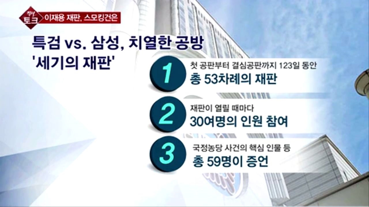 [직설] 특검 vs. 삼성, 이재용 뇌물혐의 놓고 막판 공방
