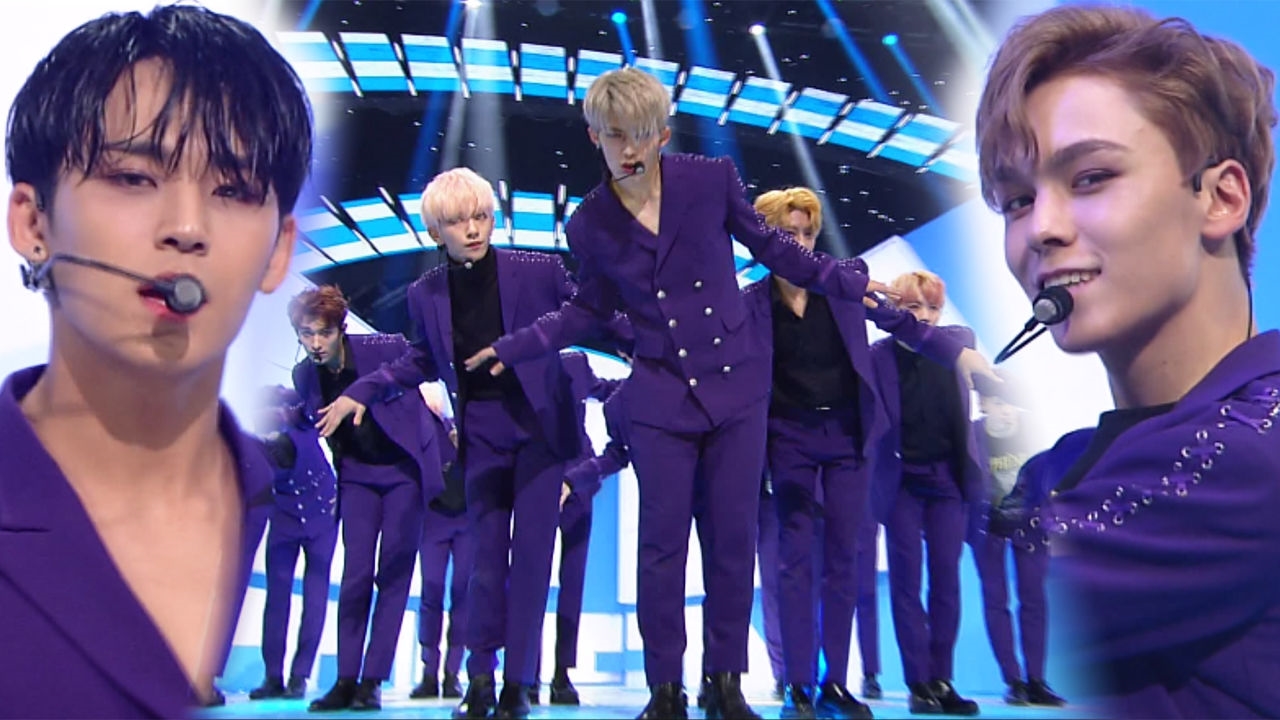 매력 터지는 '세븐틴'의 컴백 무대 '박수' 썸네일