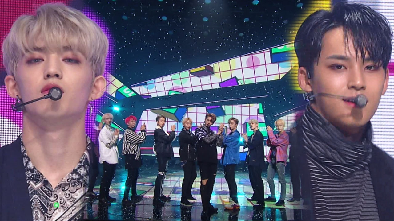 '세븐틴'의 파워 넘치는 무대 '박수' 썸네일