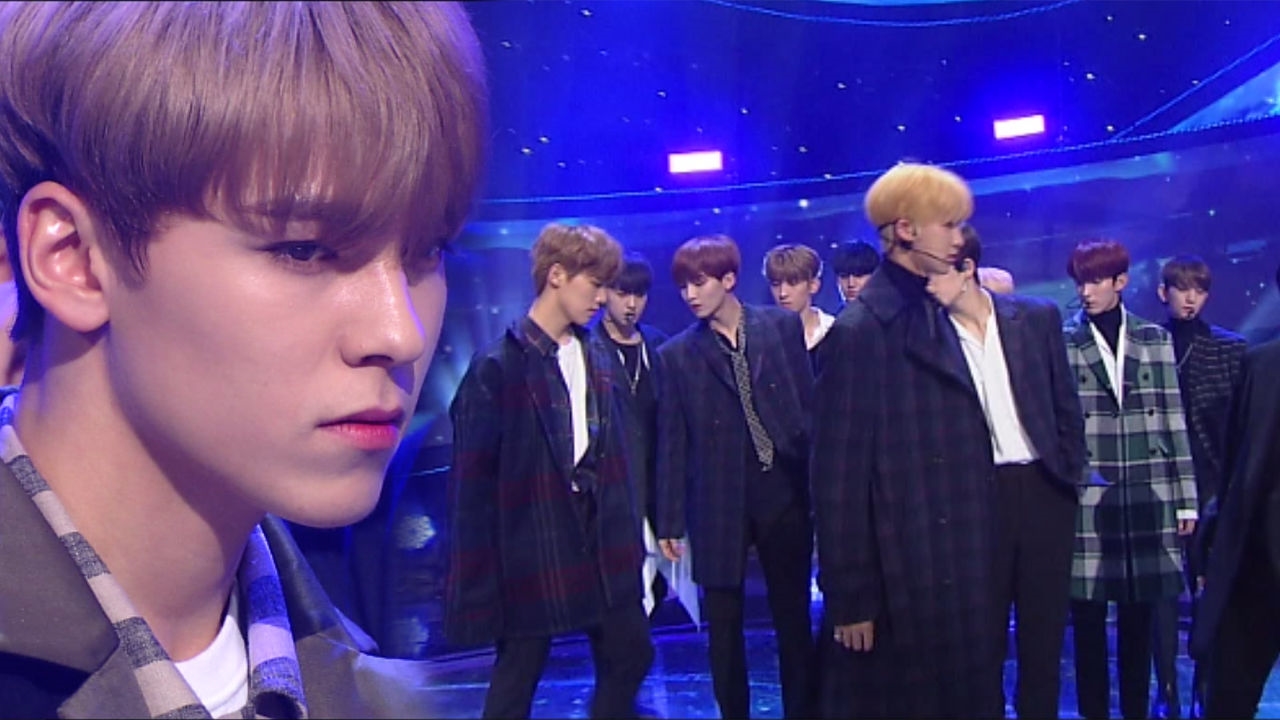 성장하는 소년들 '세븐틴'의 특별한 무대 '모자를 눌러 쓰고' 썸네일