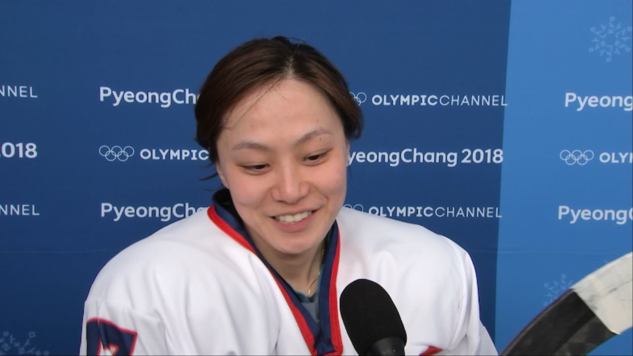 [미방송 영상] 아이스하키 여자 한수진 믹스트존 하이라이트 썸네일