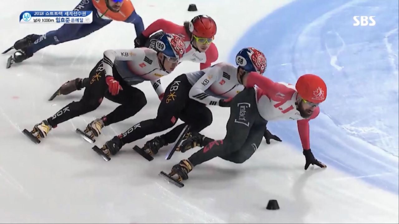 [쇼트트랙 세계선수권] 남자 1000m - 은메달 거머쥐는 임효준! 아쉽게 넘어진 황대헌 썸네일