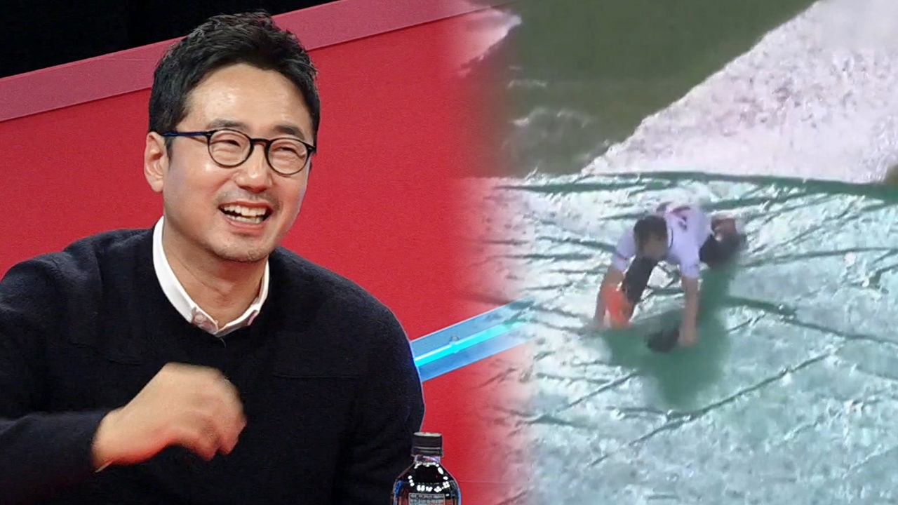 류승수, 근육 찢어졌던 시구의 추억 '강제 목발' 썸네일