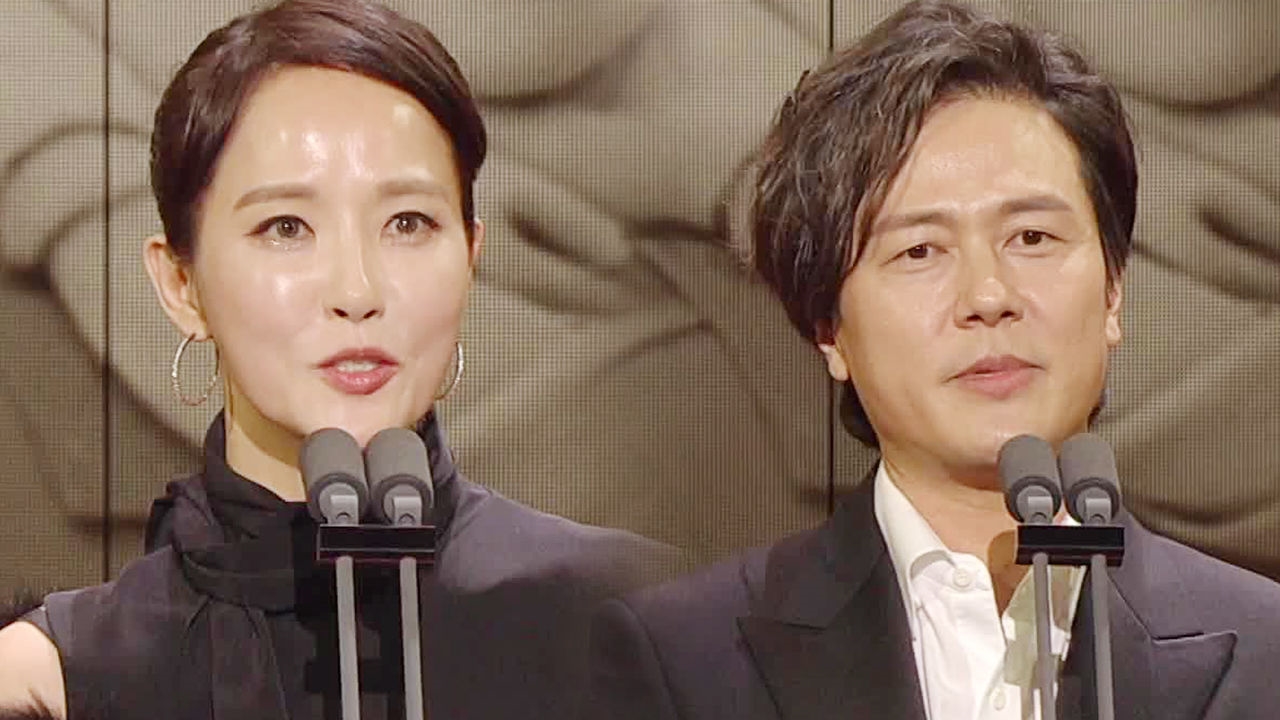 감우성♥김선아, 영예의 공동대상 수상