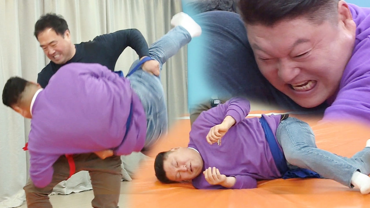 강호동을 뒤집어 버리는 이만기 '들배지기' 썸네일