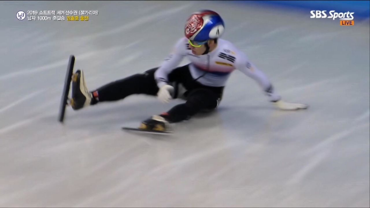 [세계선수권] 남자 1000m - '천만다행' 어드밴스로 결승 진출하는 임효준 썸네일