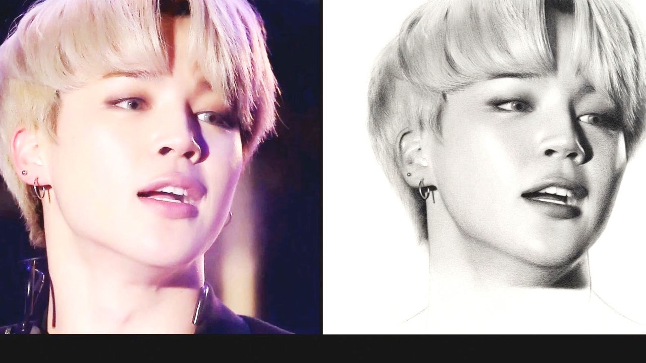 'BTS 지민' 그린 연필 인물 세밀 화가의 놀라운 실력! 썸네일