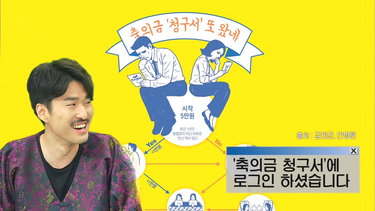 꿀팁! 애매한 축의금 청구서 대처법 '축의금 계산법' 썸네일