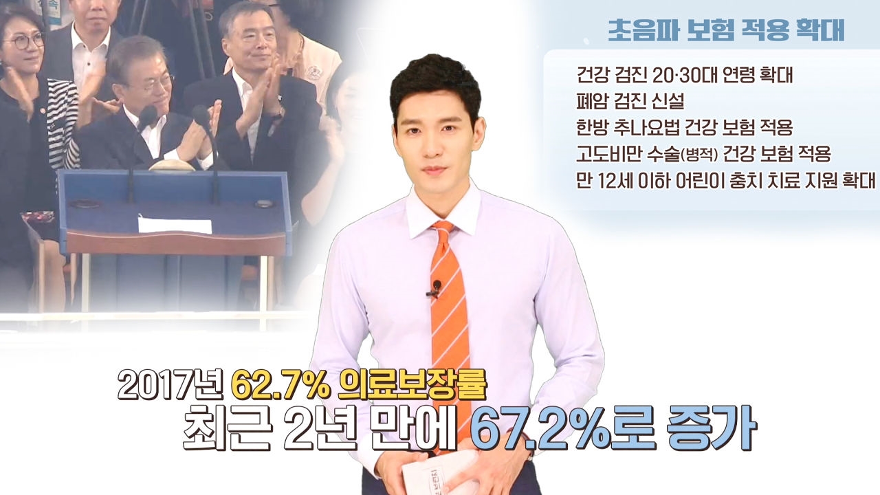 의료비 부담 반으로 줄어든 '문재인 케어 성과' 썸네일