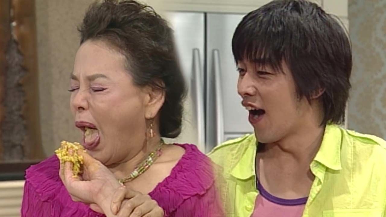 김수미, 박준석이 손으로 주는 카레 먹고 울상 썸네일