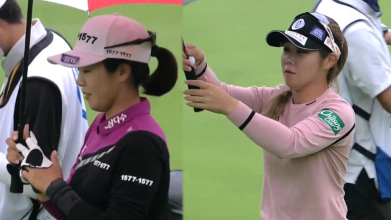 '치열한 경쟁' 선두 1점차까지 바짝 추격하는 임희진-이소영 [동부건설·한국토지신탁 2R] 썸네일