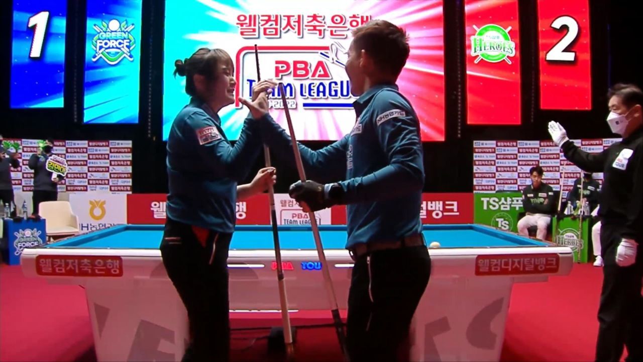 치열한 접전 끝 승리를 만들어낸 김민아-응우옌 [팀리그 6R] 썸네일