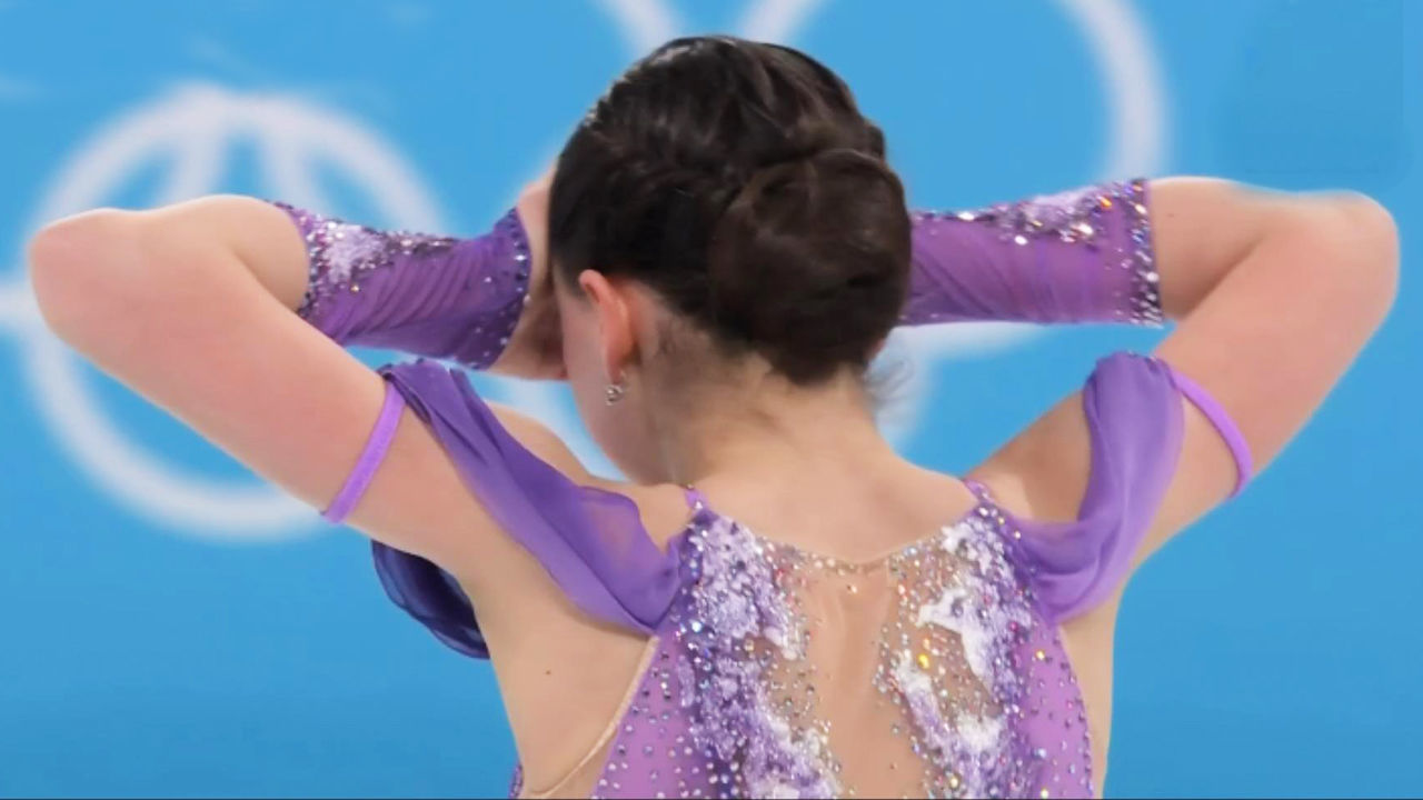 “어떤 해설도 할 수 없습니다” 발리예바 침묵 중계 [피겨 스케이팅 여자 쇼트] 썸네일