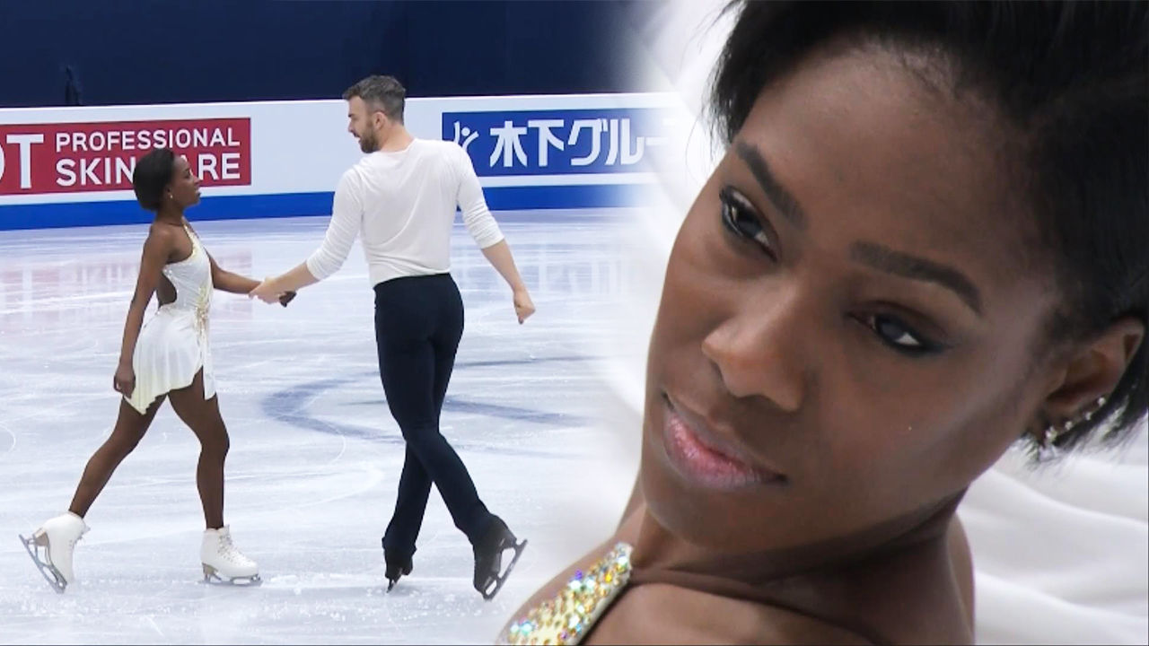 매력적인 무대를 보여준 바네사 제임스-에릭 레드 포드 [세계선수권 페어 쇼트] 썸네일