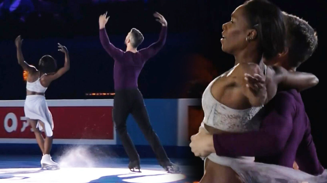 바네사 제임스-에릭 레드포드의 아름다운 하모니 [세계선수권 갈라] 썸네일