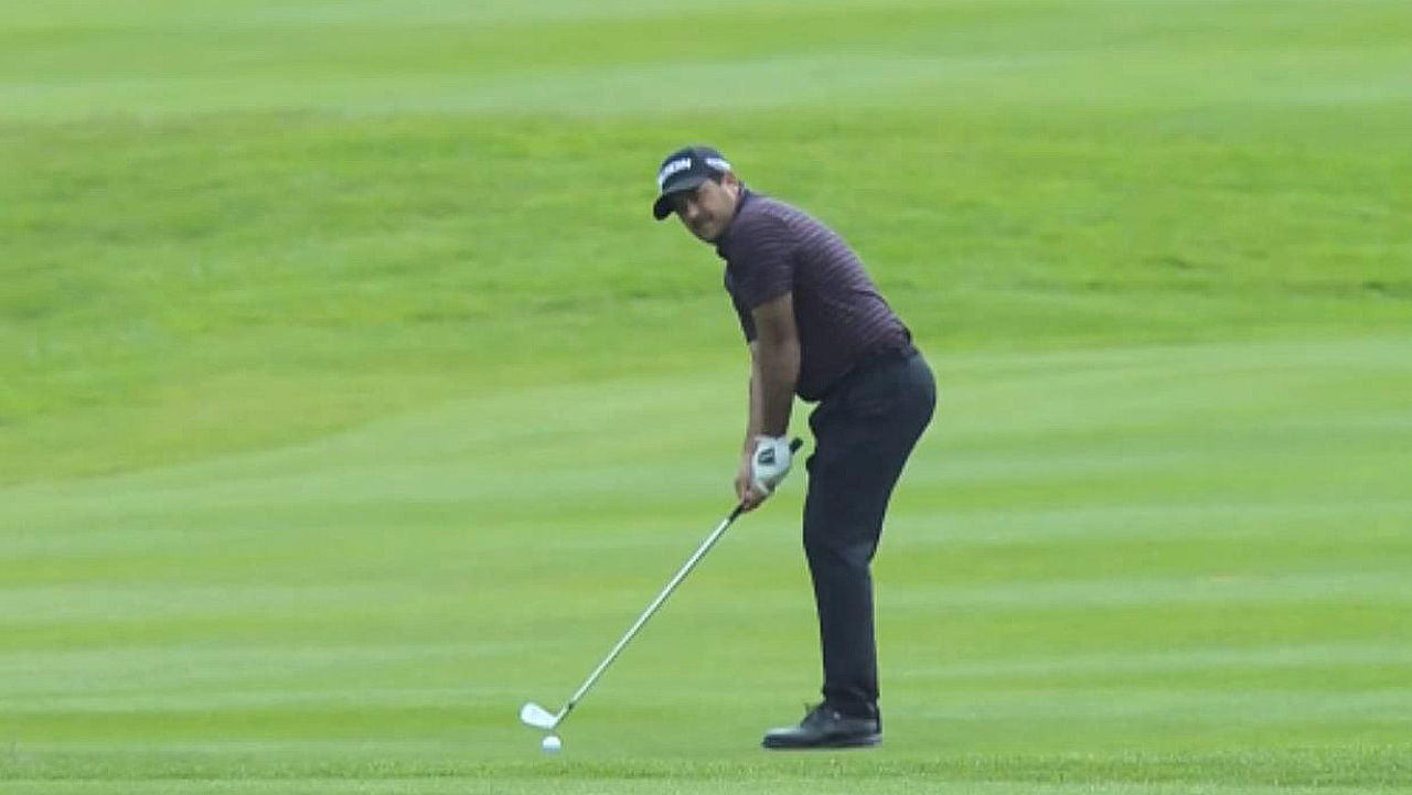 'US 아마추어 챔피언' 제임스 피오트, 핀 가까이 꽂히는 나이스 샷 [리브 런던 1R] 썸네일