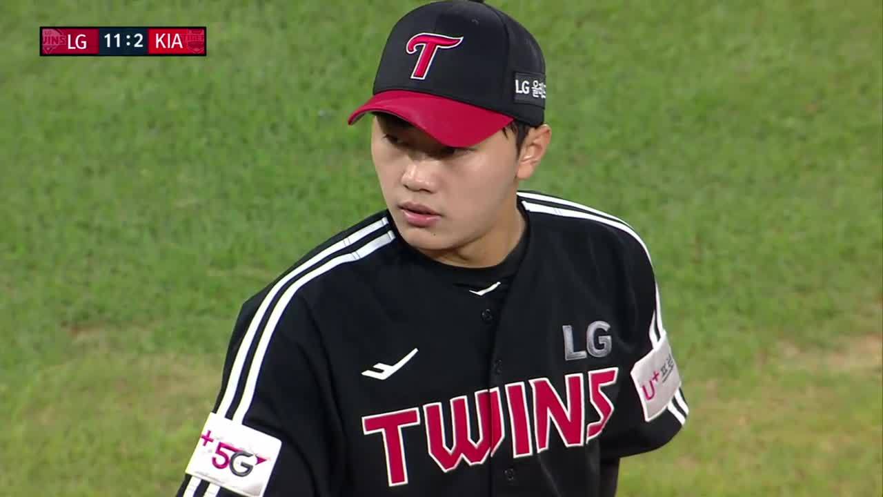 김윤식 호투의 비결, 자신감 붙은 체인지업 썸네일