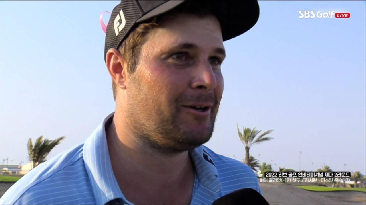  팀 성적이 먼저입니다  단독선두 피터 율라인 인터뷰 [리브 골프 제다 2R] 썸네일