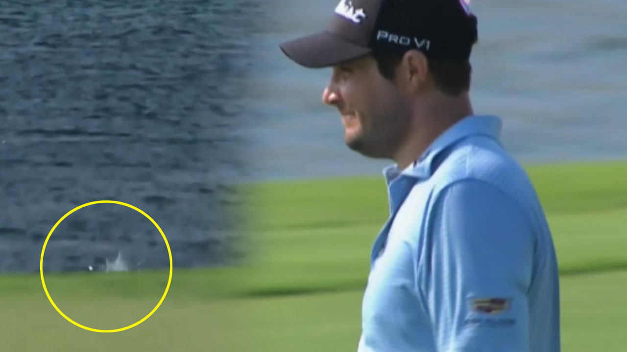'아뿔싸' 샷미스로 해저드에 빠져버린 피터 율라인의 볼 [리브 골프 제다 2R] 썸네일