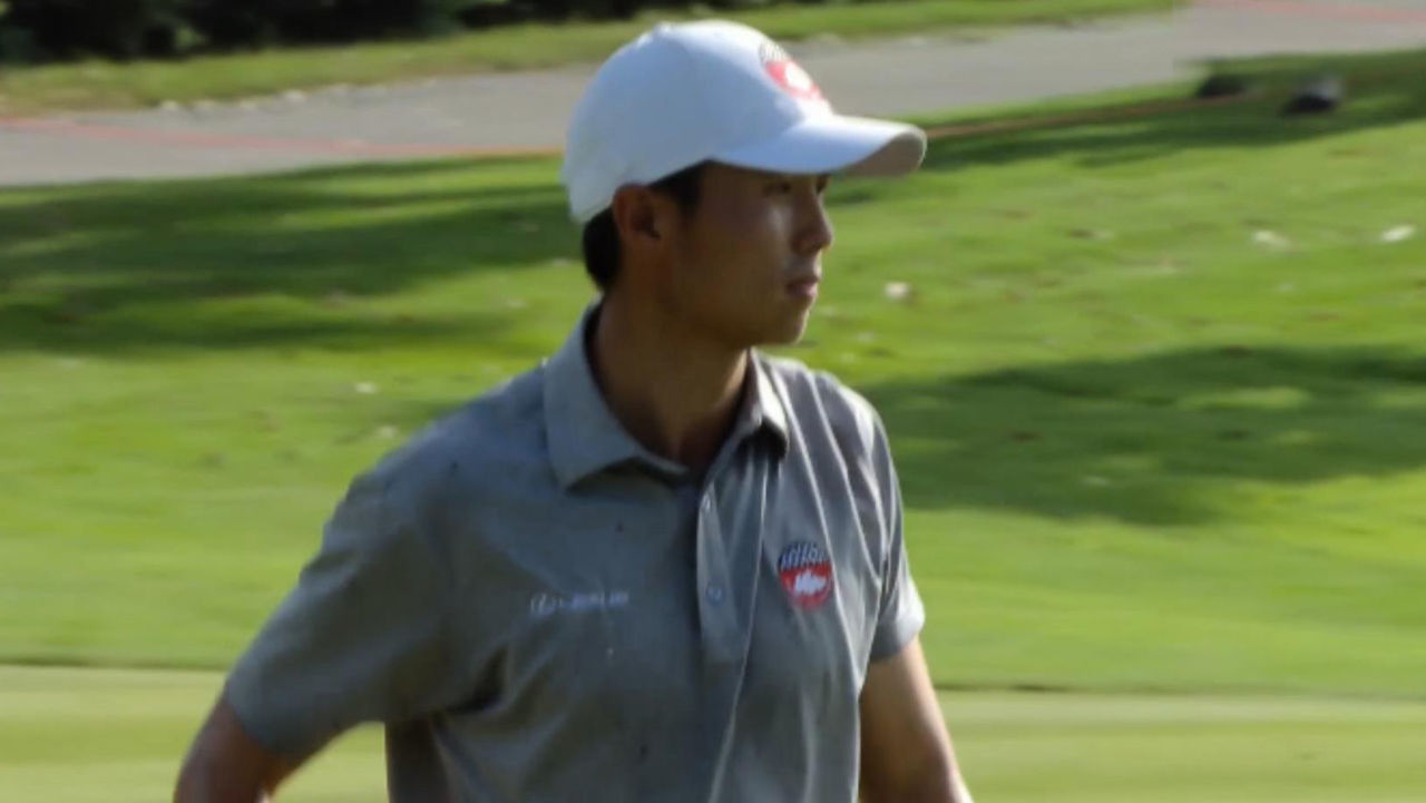 '감각적인 버디' 무난하게 버디 잡아내는 제임스 레오우 [아시아 퍼시픽 아마추어 2R] 썸네일