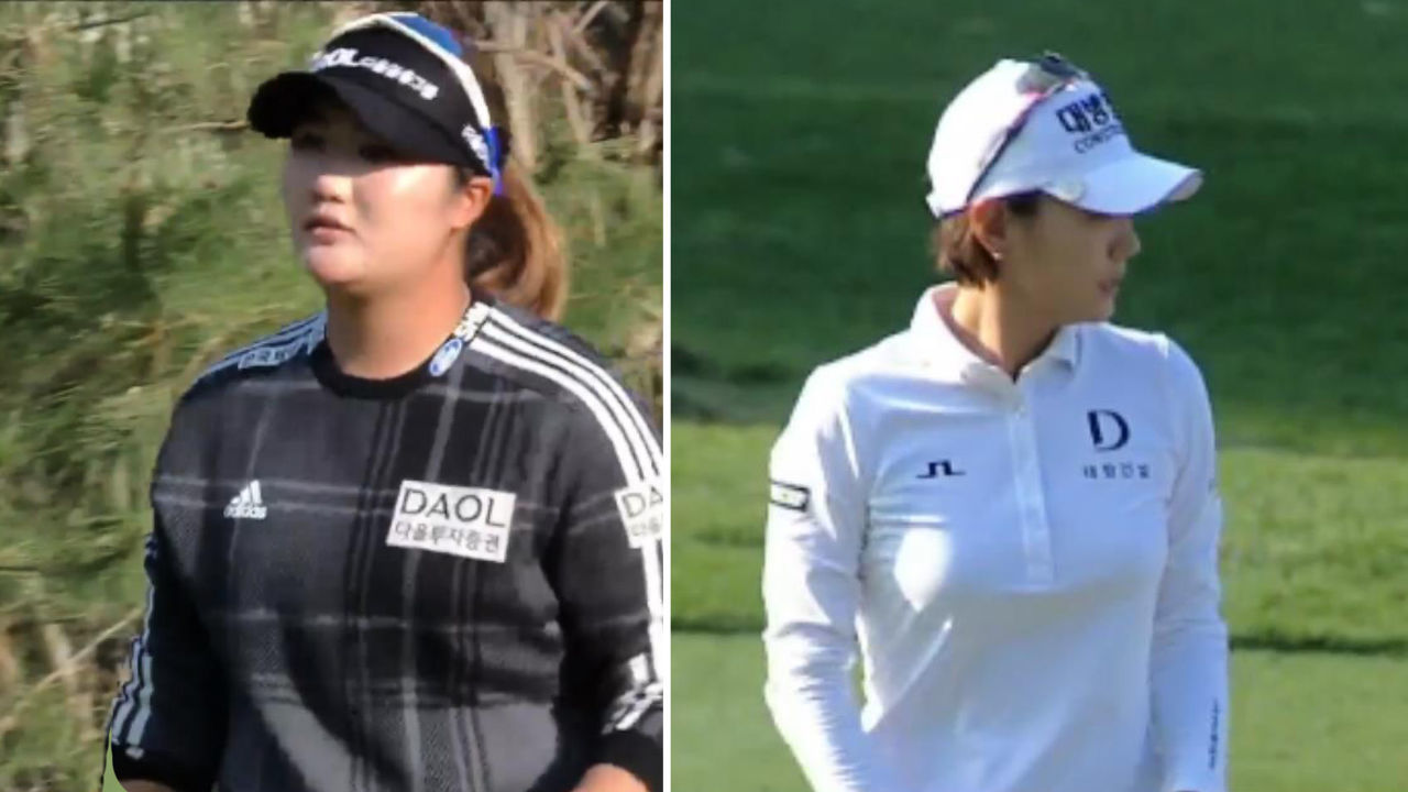 '귀중한 버디' 이븐 파로 점수 만회하는 유해란-최나연 [SK쉴더스 · SK텔레콤 1R] 썸네일