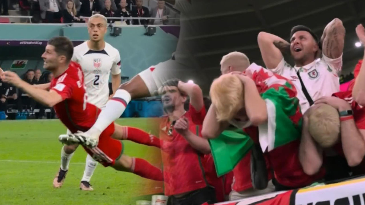 '이게 안들어가네' 득점인 줄 알았던 벤 데이비스의 헤더 [미국 vs 웨일스] 썸네일