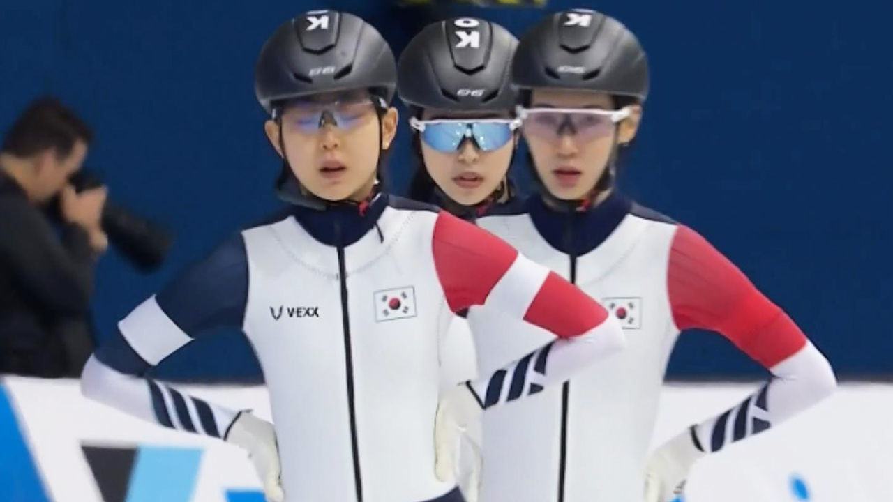 마지막 순간 급격하게 힘 빠진 대한민국, 최종 9위 [4차 여자 팀추월] 썸네일