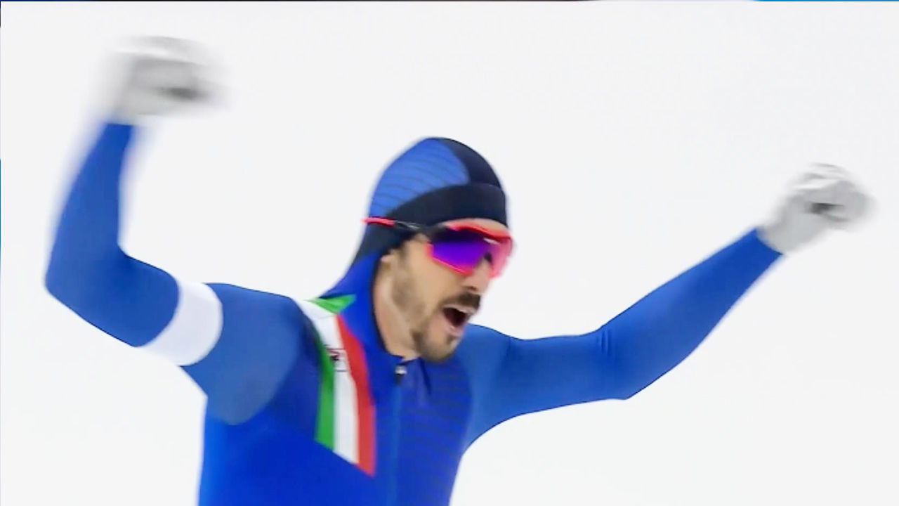 완벽한 금메달! 엄청난 격차로 들어오는 다비데 기오토 [4차 남자 10000m] 썸네일