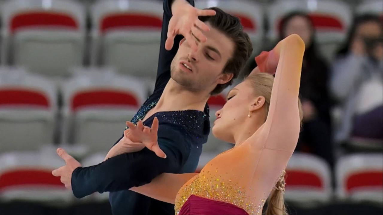 사계에 맞춰 좋은 안무 보여준 피비 베커-제임스 허낸데즈 [주니어 세계선수권 프리댄스] 썸네일