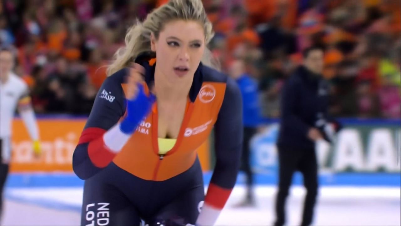 빛나는 스케이팅! 우승후보다운 주행 보여주는 유타 레이르담 [세계선수권 여자 1500m] 썸네일