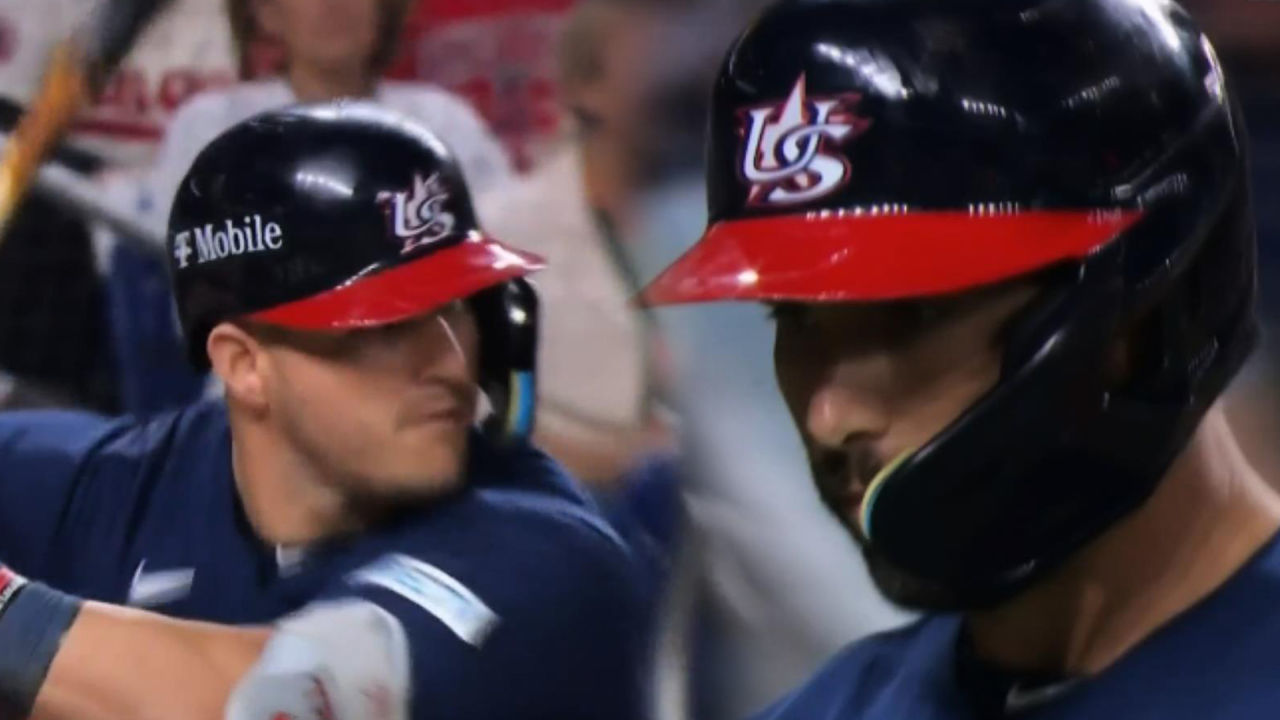 'MVP 타선' 트라웃-골드슈미트를 삼진으로 돌려세우는 다카하시 [미국 vs 일본] 썸네일