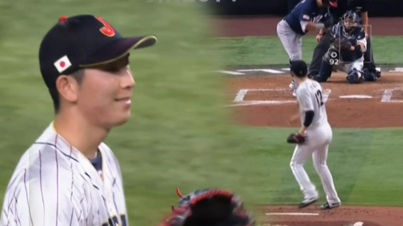 연속 볼넷, 흔들리는 토고의 제구 [미국 vs 일본] 썸네일