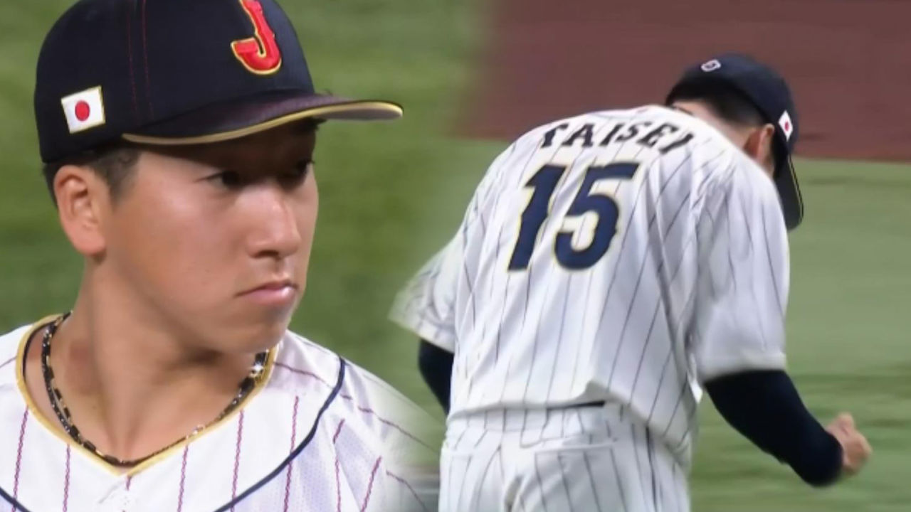 '더블플레이' 무실점 이닝에 주먹 불끈 쥐는 오타 [미국 vs 일본] 썸네일