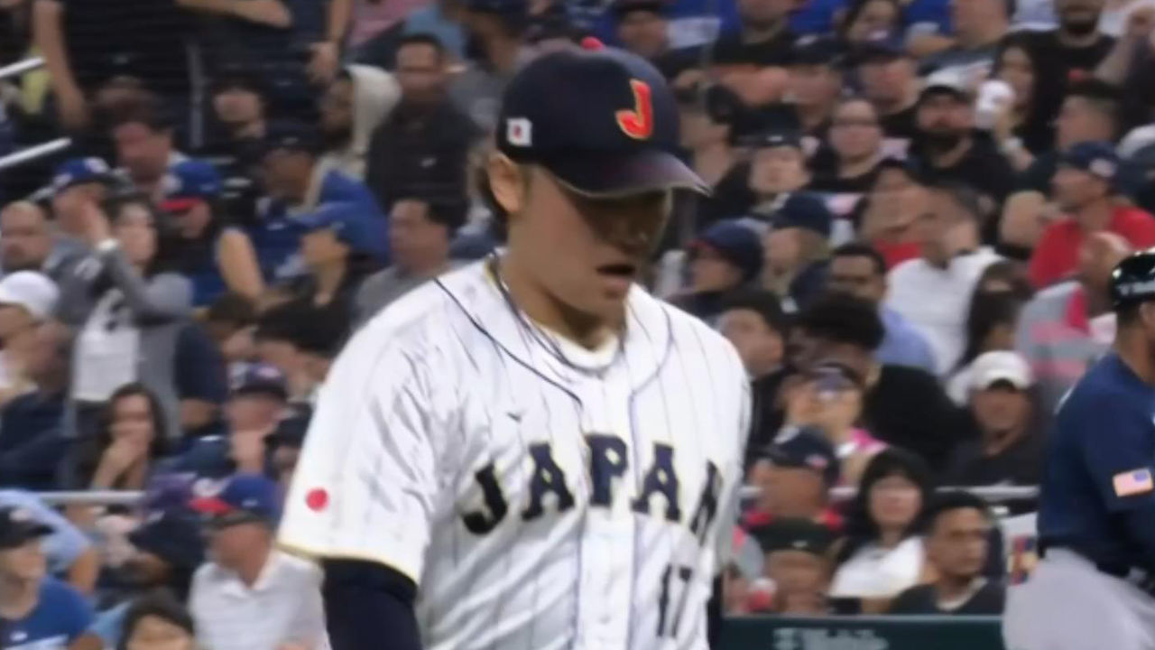 삼자범퇴! 뜬공-땅볼-삼진 골고루 잡아낸 이토 [미국 vs 일본] 썸네일