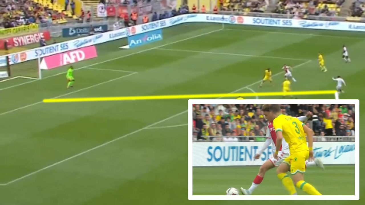 젊은 피의 과감함! 골문 겨냥한 벤 세기르의 중거리 슈팅 [낭트 vs 모나코] 썸네일