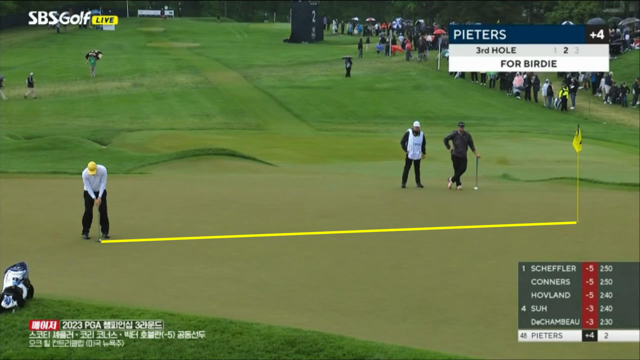 토마스 피터스, DP투어 6회 우승의 관록을 보여주는 환상 퍼트 [PGA 챔피언십 3R] 썸네일