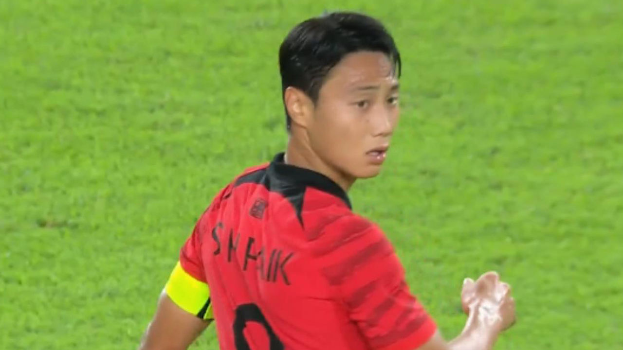박지성 해설도 부러워한 슈팅, 백승호의 예리한 프리킥 [대한민국 vs 태국] 썸네일