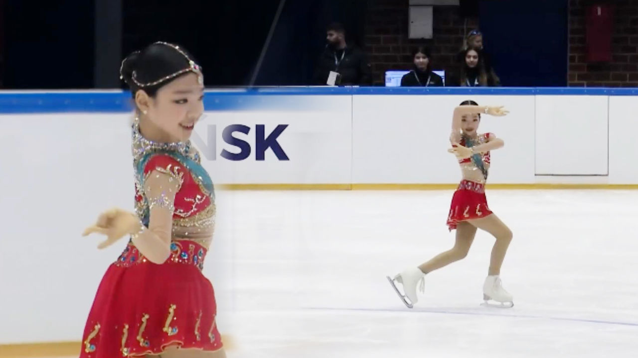 권민솔, 믿기지 않도록 유려한 연기로 '쇼트 3위' [주니어 6차 여자 쇼트]