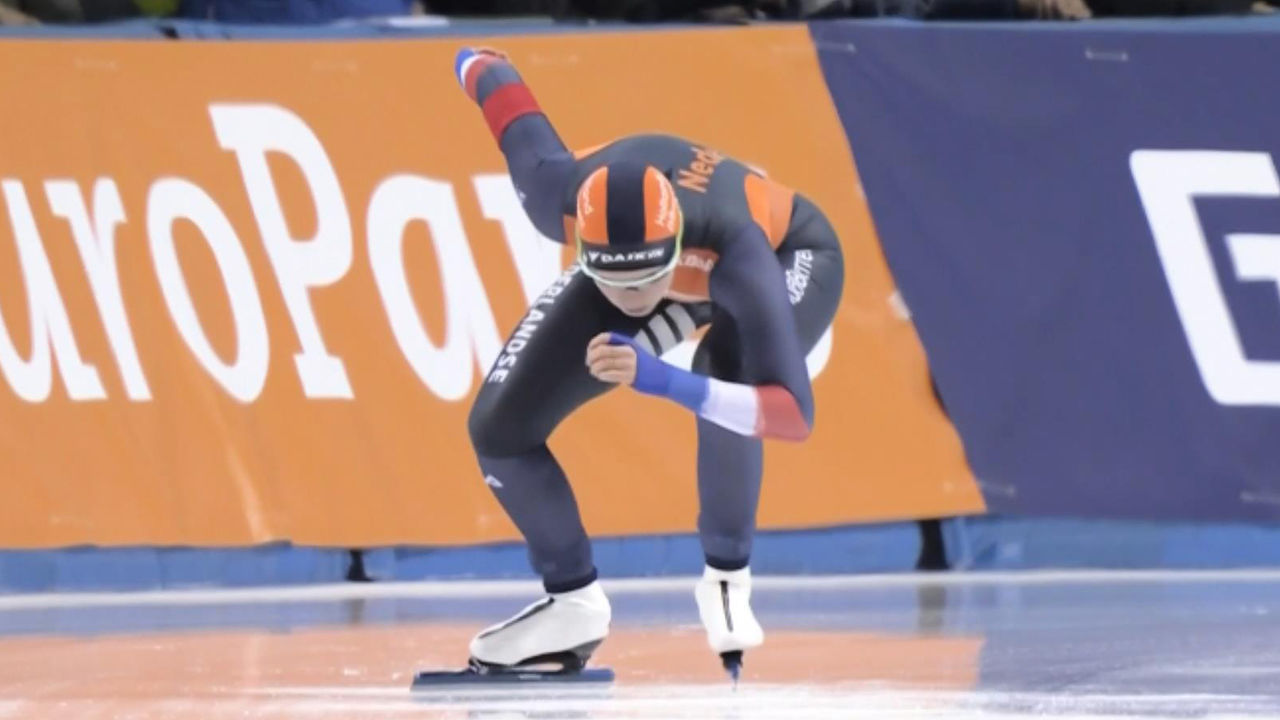 포디움 노리는 치열한 경쟁, 디오네 보스캄프의 질주 [1차 월드컵 여자 500m]
