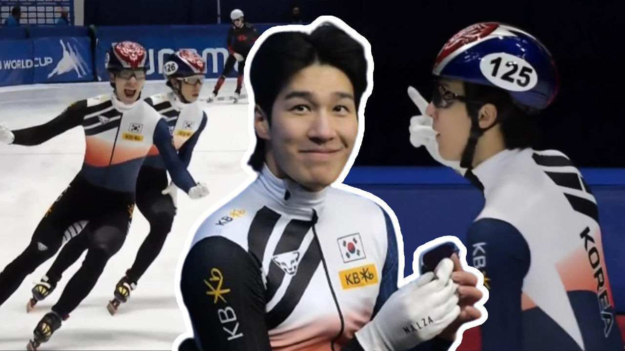 올림픽 금메달리스트의 귀환! 황대헌 레이스 다시보기 [쇼트트랙 결산] 썸네일