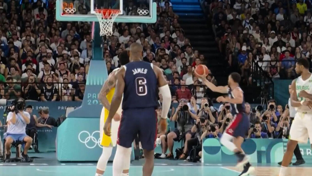 르브론 제임스와 커리의 환상적인 컬컷 플레이 [미국 vs 브라질] 썸네일