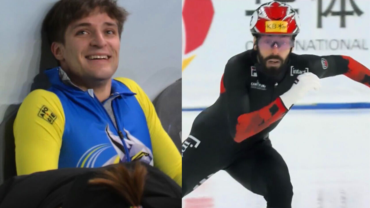 추격을 허용하지 않는 스티븐 뒤부아, 1위로 결승 진출 [월드투어 4차 남자 500m 준준결승] 썸네일